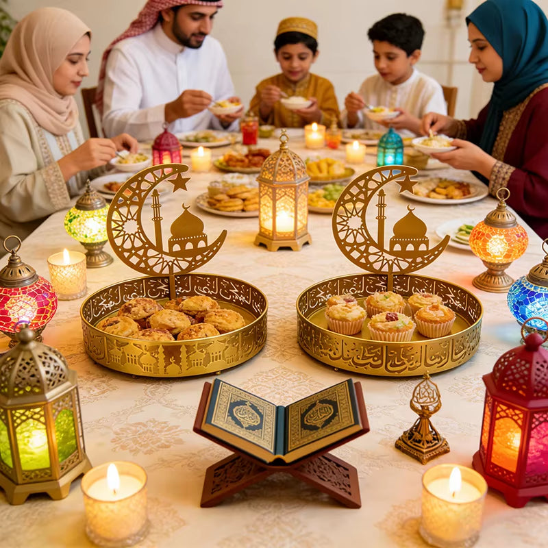 Ramadan Decorations 2026 Pallet Mubarak Ornaments Candy Box Pallet Festival DIY Party Decoration Islamic Muslim Ramadan Ornament