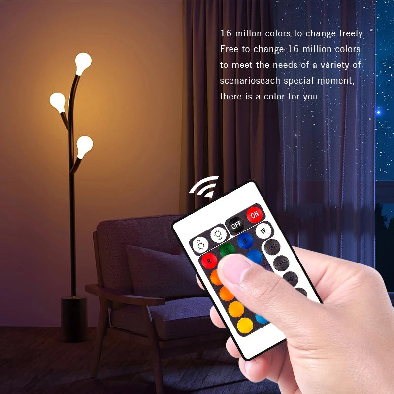 1-10Pcs LED RGB Bulb Remote Control Multicolor Lamps AC220V E27 Dimmable Lampada Bombilla Living Room Home Luminair for Home