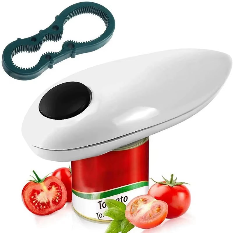 One Touch Can Opener Electric Can Opener Electric Can Opener Automatic Jar Bottle Machine Portable Kitchen Opening Opener Tool