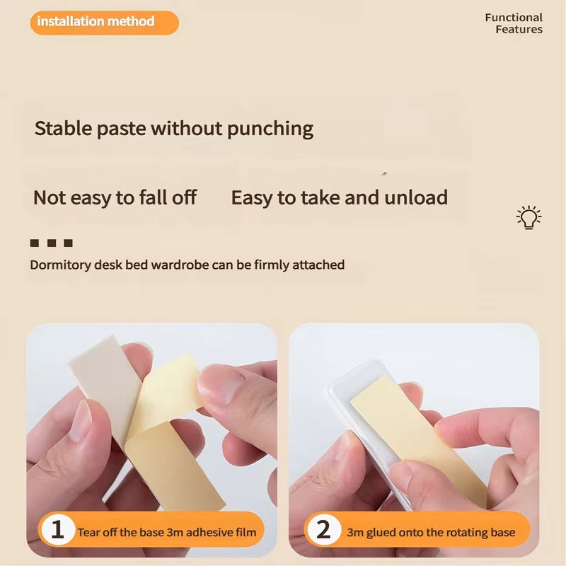 Touch Table Lamp Magnetic Desk Lamp Bulit-In Rechargeable Battery for Reading Cabinet Mirror Bedside Rechargeable Night Lights