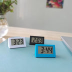 Desk Digital Clock LCD Screen Bracket Car Clock Plastic Mini Time Table Watch Desk Clock