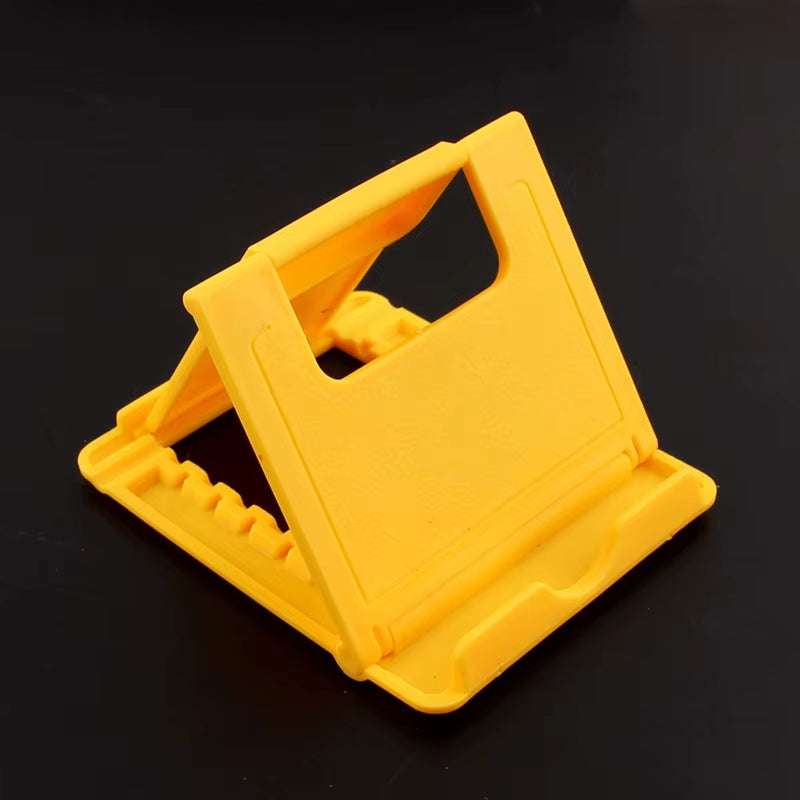 Mobile Phone Desk Stand 7 Colors Phone Holder Tripod Plastic Adjustable Foldable  Non-Slip Phone Table Holder Stand