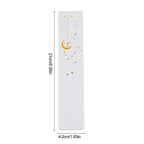 3/6Pcs Moon Star Eid Mubarak Gift Box Jewelry Necklace Packing Case for Muslim Islamic Party Decor Supplies Ramadan Kareem Gift