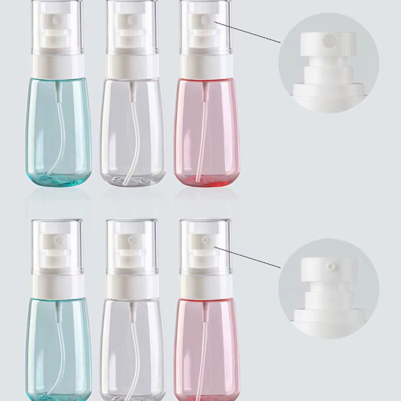 1PCS 30/60/80/100Ml Portable Foam Bottle Empty Pump Clear Bottle Lotion Shampoo Dispenser Hot Koop Refillable Bottles