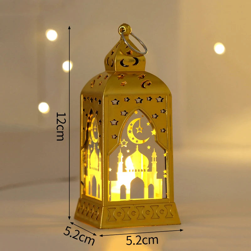 Ramadan Decorations 2026 Ramadan Lantern Light Mubarak Desk Accessories Islamic Muslims Party Decorations Home Decor