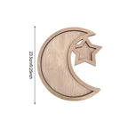 Runto Eid Mubarak Islamic Wooden Tray 2026 Ramadan Kareem Decor Islam Muslim Party Decor Eid Ramadan Mubarak Gifts Eid Al Adha
