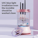 Rechargeable Makeup Brush Cleaner Machine Multifunctional Cleaning Drying Tool