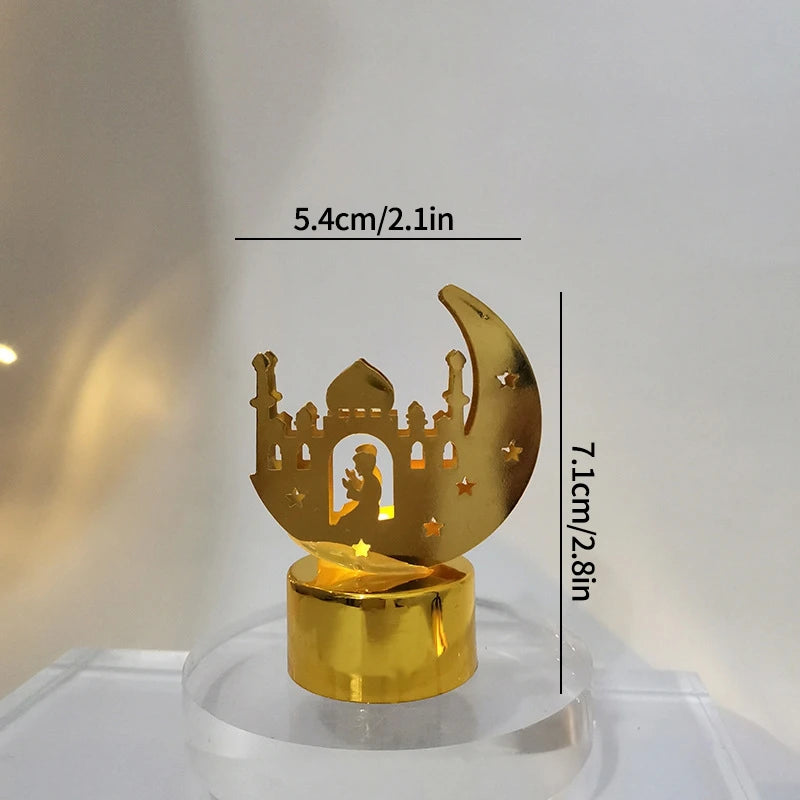 Ramadan Decorations 2026 Ramadan Lantern Light Mubarak Desk Accessories Islamic Muslims Party Decorations Home Decor