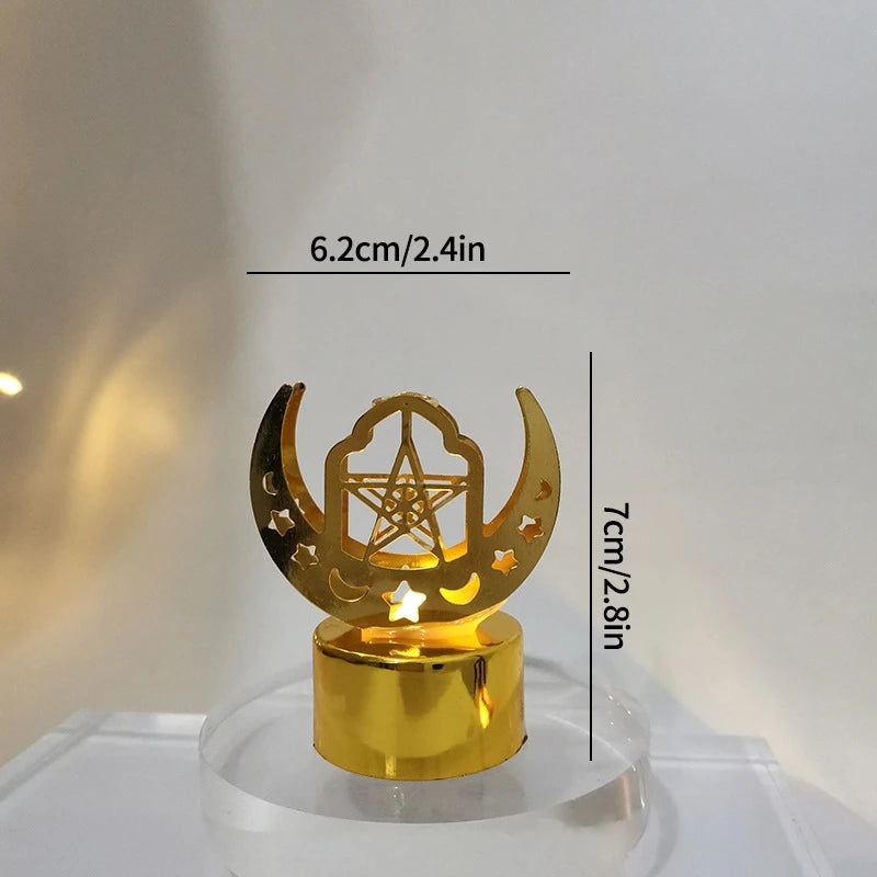 Ramadan Decorations 2026 Ramadan Lantern Light Mubarak Desk Accessories Islamic Muslims Party Decorations Home Decor