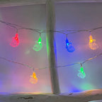 Eid Mubarak Moon Star LED String Light Eid Islamic Muslim Party Supplies Kareem Ramadan Decoration for Home Eid Al-Fitr Ornament