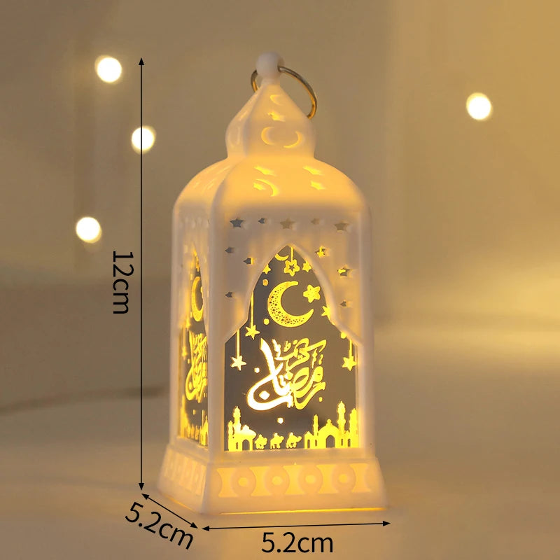 Ramadan Decorations 2026 Ramadan Lantern Light Mubarak Desk Accessories Islamic Muslims Party Decorations Home Decor