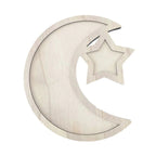 Runto Eid Mubarak Islamic Wooden Tray 2026 Ramadan Kareem Decor Islam Muslim Party Decor Eid Ramadan Mubarak Gifts Eid Al Adha