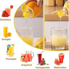 Manual Lemon Squeezer New Screw-Top Lemon Juicer Lemon Press Ideals for Cocktails Drinks and Cooking Hand Held Citrus Juicer