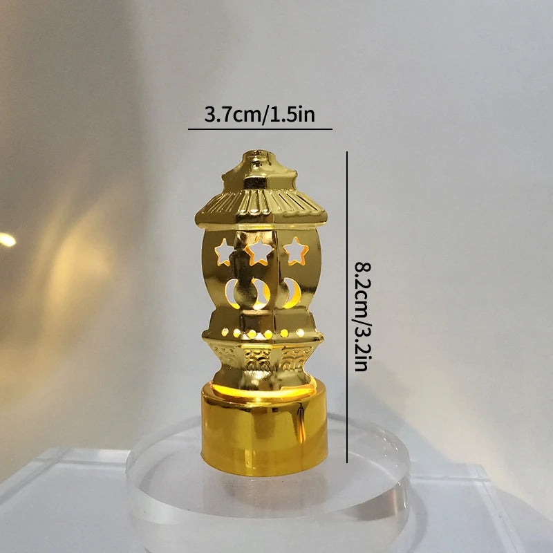 Ramadan Decorations 2026 Ramadan Lantern Light Mubarak Desk Accessories Islamic Muslims Party Decorations Home Decor