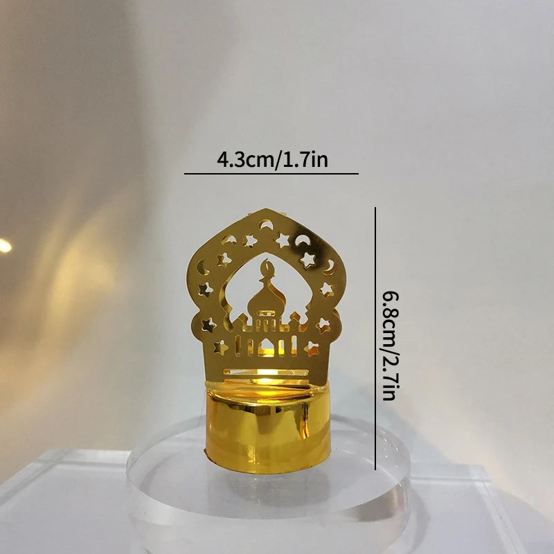 Ramadan Decorations 2026 Ramadan Lantern Light Mubarak Desk Accessories Islamic Muslims Party Decorations Home Decor