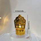 Ramadan Decorations 2026 Ramadan Lantern Light Mubarak Desk Accessories Islamic Muslims Party Decorations Home Decor