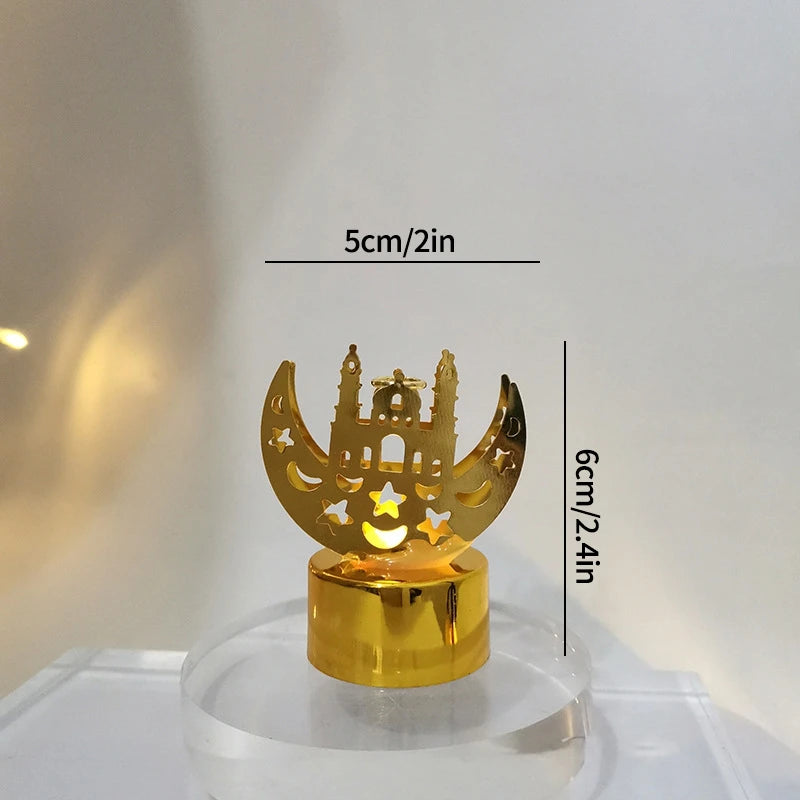 Ramadan Decorations 2026 Ramadan Lantern Light Mubarak Desk Accessories Islamic Muslims Party Decorations Home Decor