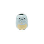 Mini Cute Toothbrush Holder Ceramics Multi-Function Storage Stand Makeup Pen Holder for Home Bathroom Decoration