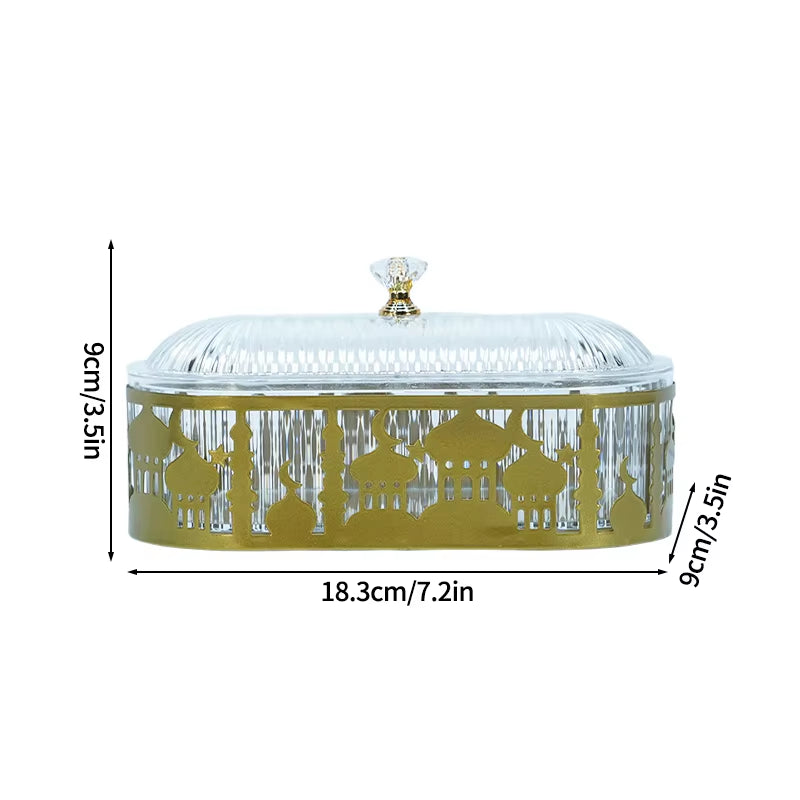 Ramadan Decorations 2026 Pallet Mubarak Ornaments Candy Box Pallet Festival DIY Party Decoration Islamic Muslim Ramadan Ornament