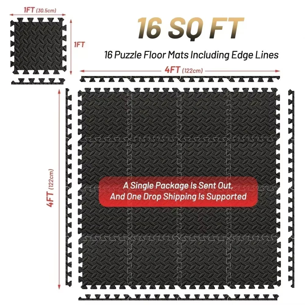 4~20Pcs Eva Foam Mat Baby Foam Play Mat Interlocking Floor Mat for Home Rug Gym Kids Non-Slip Puzzle Carpets for Living Room