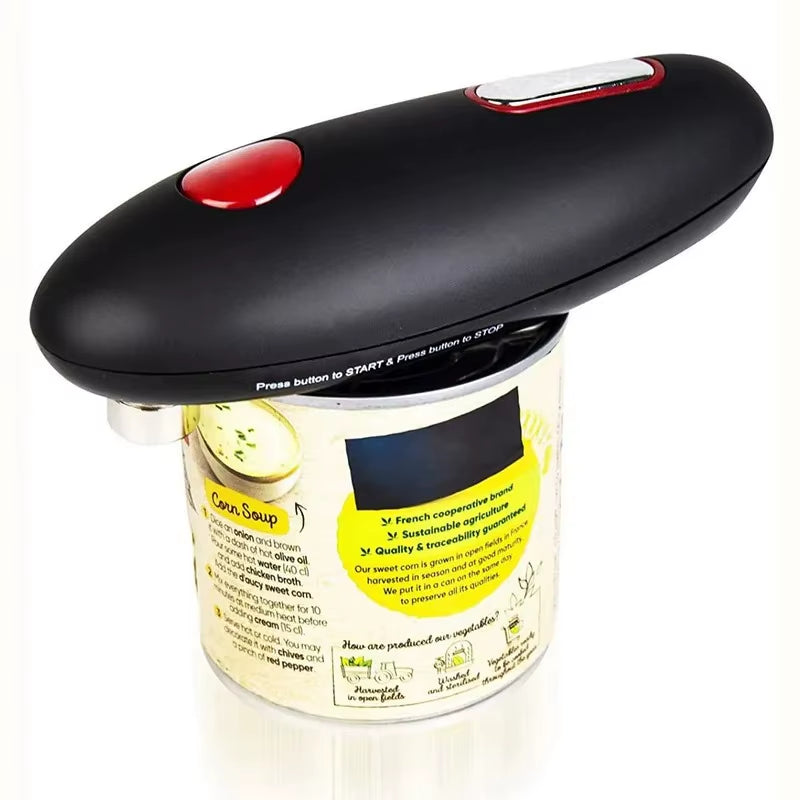 One Touch Can Opener Electric Can Opener Electric Can Opener Automatic Jar Bottle Machine Portable Kitchen Opening Opener Tool