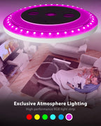 28W RGB LED Deckenleuchte Deckenlampe Dimmbar Mit Fernbedienung Wohnzimmer Lampe