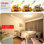 28W RGB LED Deckenleuchte Deckenlampe Dimmbar Mit Fernbedienung Wohnzimmer Lampe